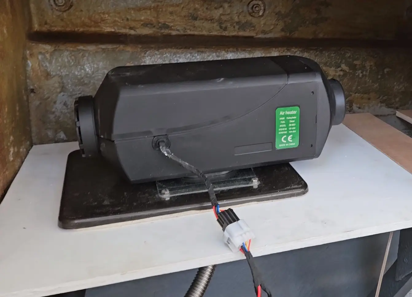 Installed on my boat